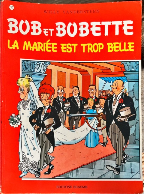 Couverture de l'album Bob et Bobette Tome 92 La mariée est trop belle