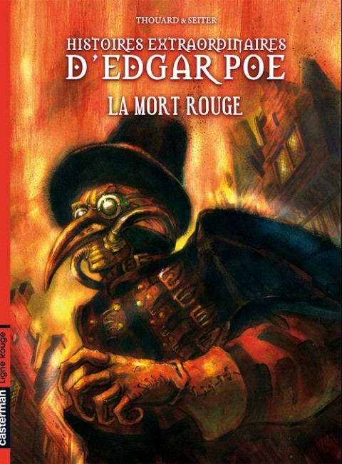 Couverture de l'album Histoires extraordinaires d'Edgar Poe Tome 3 La mort rouge