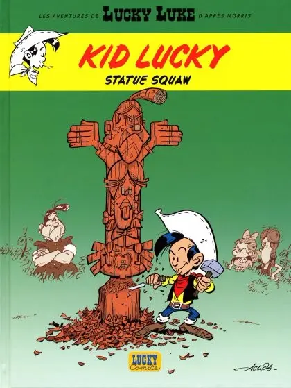 Kid Lucky Tome 3 Statue Squaw