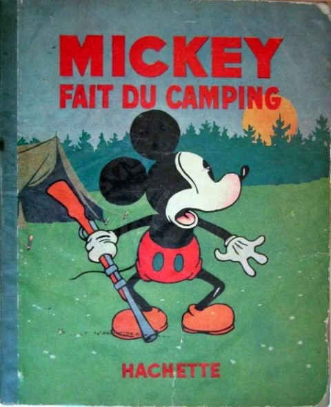 Couverture de l'album Mickey Tome 5 Mickey fait du camping