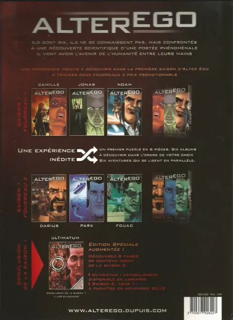 Planche de l'album Alter ego Tome 6 Jonas