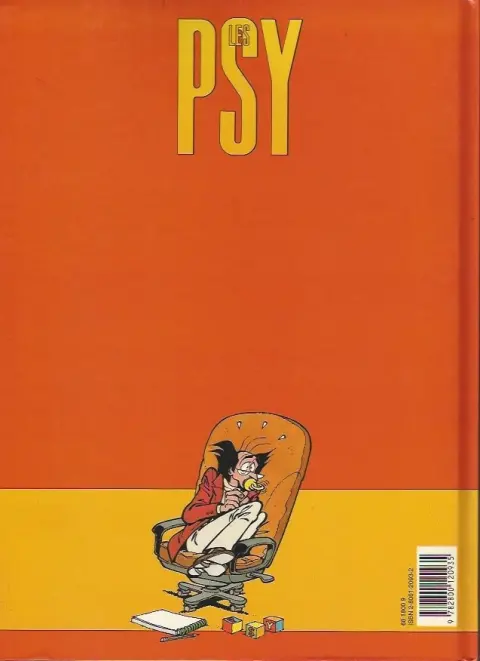 Verso de l'album Les Psy Tome 1 Quel est votre problème ?