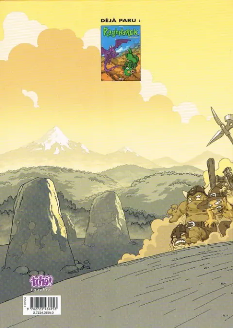 Verso de l'album Raghnarok Tome 2 Fées et gestes