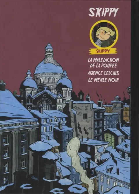 Verso de l'album Une aventure de Skippy La malédiction de la poupée