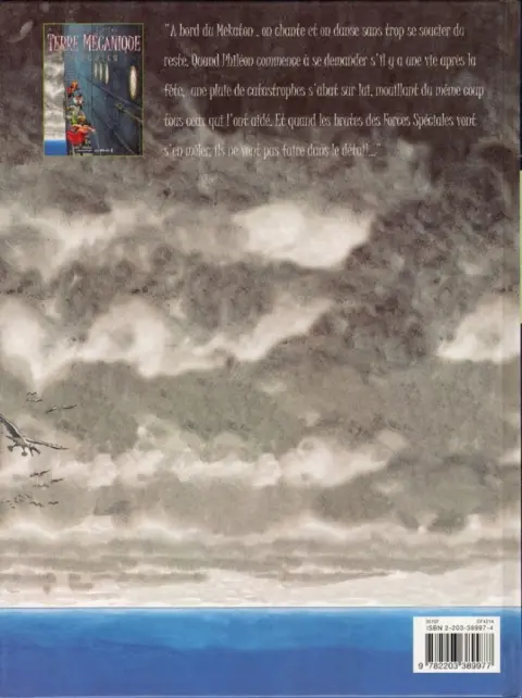 Verso de l'album Terre mécanique Tome 1 Océanica