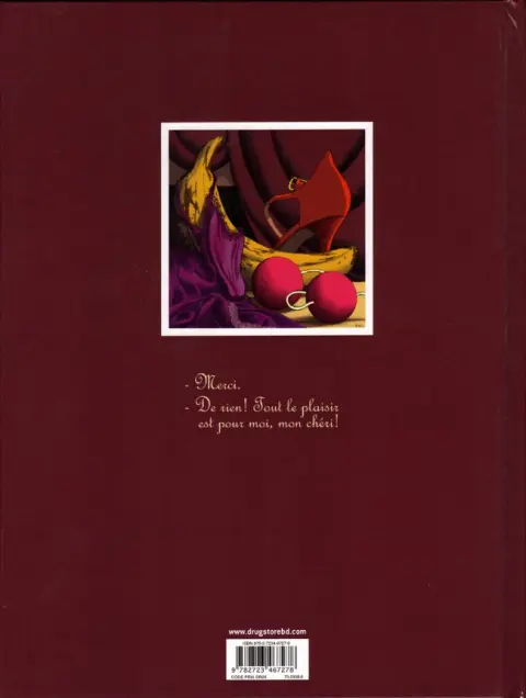 Verso de l'album Arthur & Janet À fleur de peaux