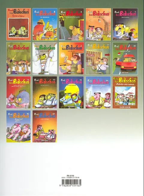 Verso de l'album Les Bidochon Tome 10 Les Bidochon usagers de la route