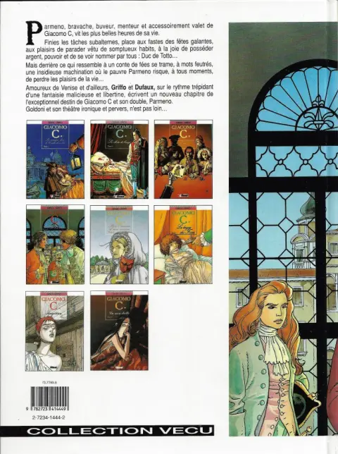 Verso de l'album Giacomo C. Tome 4 Le maître et son valet