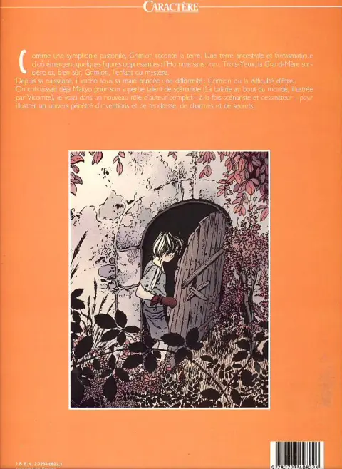 Verso de l'album Grimion gant de cuir Tome 1 Sirène