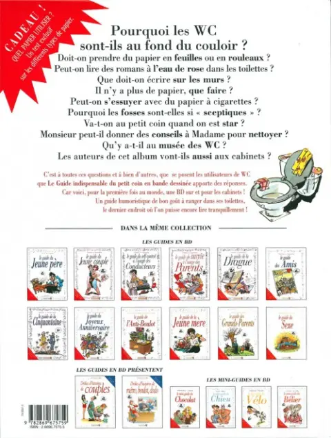 Verso de l'album Le Guide Tome 4 Le guide indispensable du petit coin