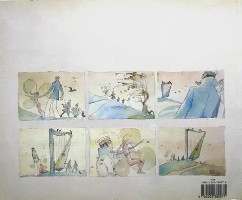 Verso de l'album Aquarelles