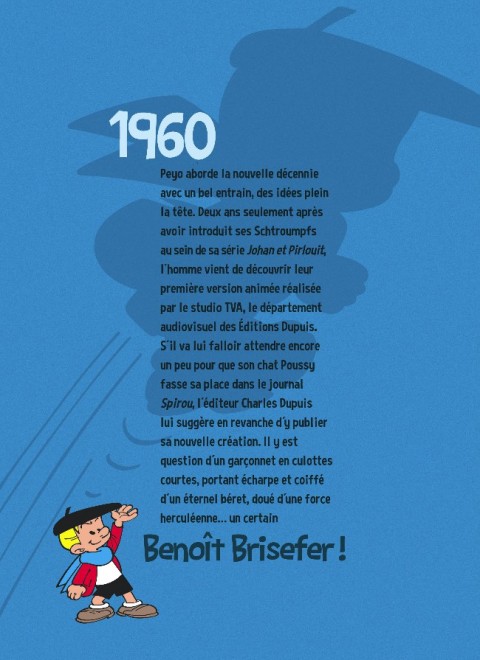 Verso de l'album Benoît Brisefer L'Intégrale 1