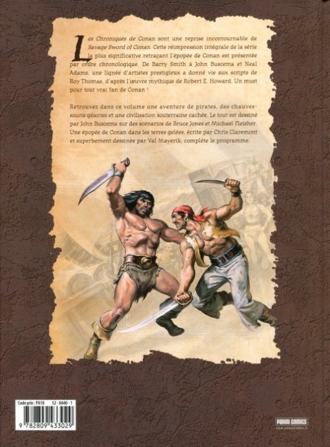 Verso de l'album Les Chroniques de Conan Tome 13 1982 (I)