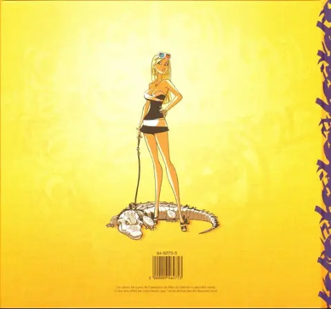 Verso de l'album Les Filles de Soleil N° 16