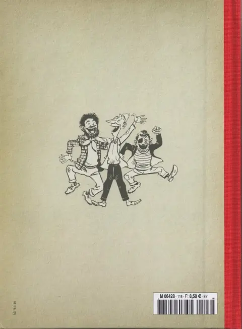 Verso de l'album Les Pieds Nickelés - La collection Tome 117 Les Pieds Nickelés au pays des pharaons