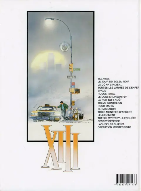Verso de l'album XIII Tome 12 Le jugement