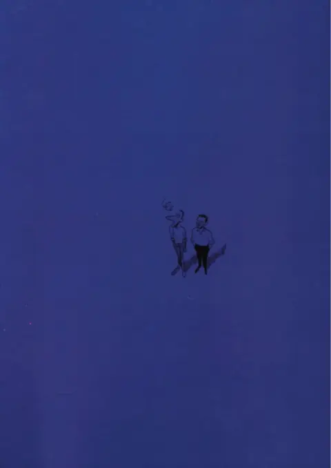 Verso de l'album Le monde sans fin