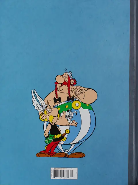 Verso de l'album Astérix La collection officielle Tome 1 Astérix le gaulois