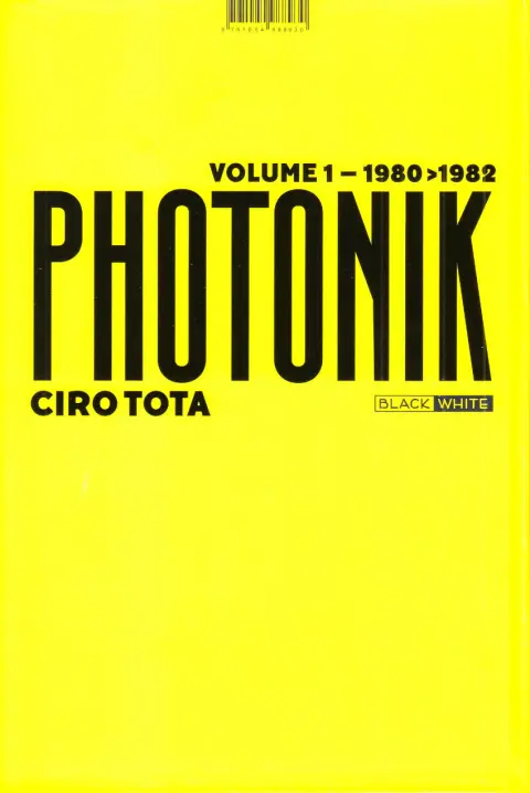 Verso de l'album Photonik L'Intégrale Volume 1 1980 - 1982