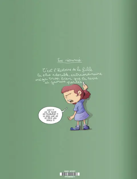 Verso de l'album Annick Tamaire 1