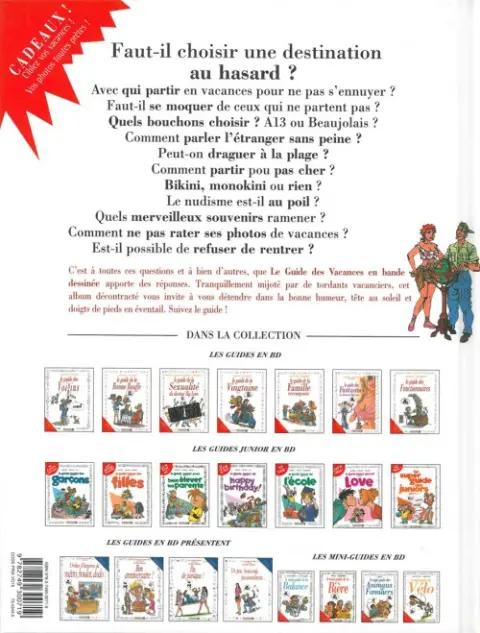 Verso de l'album Le Guide Tome 23 Le guide des vacances