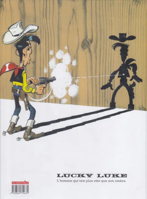 Verso de l'album Lucky Luke Tome 35 Jesse James