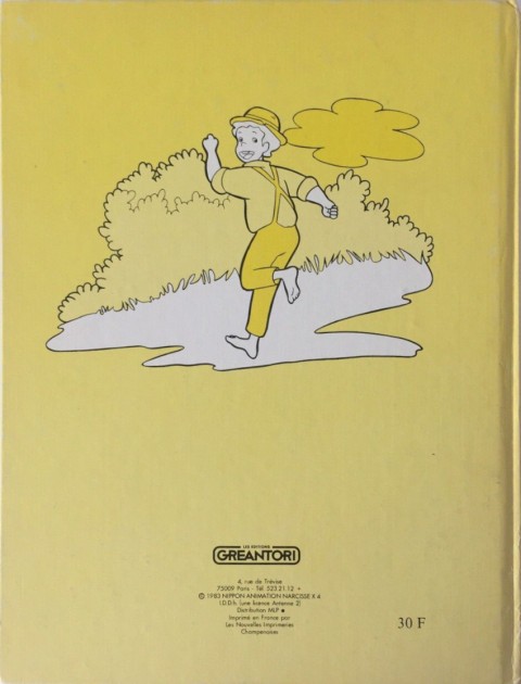 Verso de l'album Tom Sawyer (Les aventures de) 2
