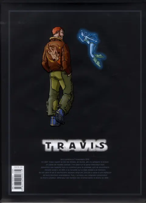 Verso de l'album Travis L'intégrale - Tomes 8 à 10