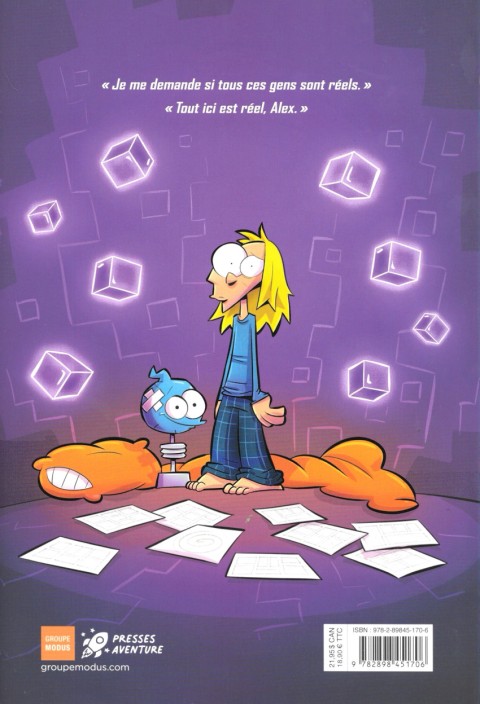 Verso de l'album Ataria Zéro Tome 1