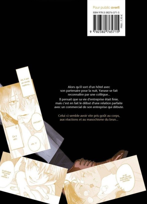 Verso de l'album Mon collègue est le maître idéal