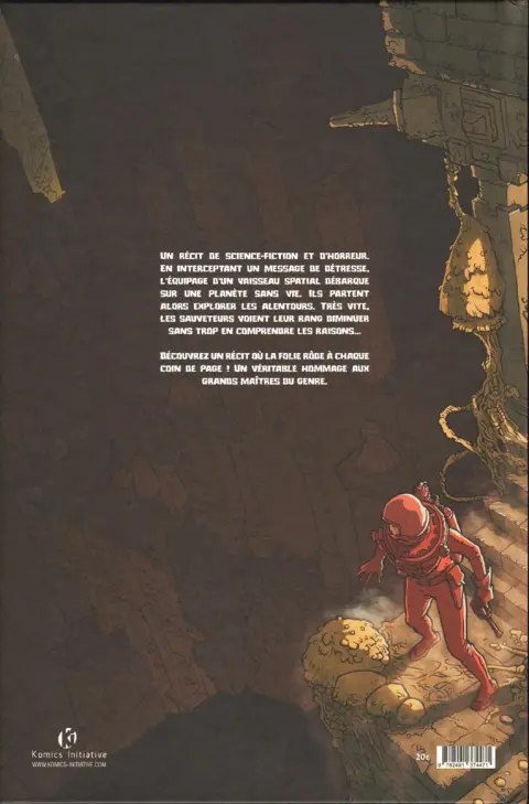Verso de l'album The shadow Planet