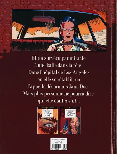 Verso de l'album La Fille de la nuit Tome 3 Virginia Callahan