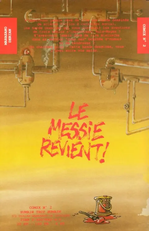 Verso de l'album Humain trop humain