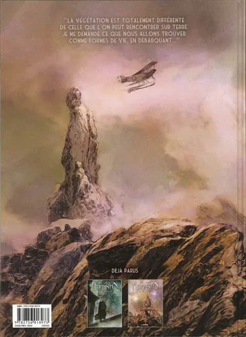Verso de l'album Adamson Tome 2 Dans l'œil du cauchemar