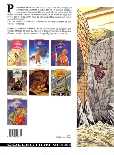 Verso de l'album Les Aigles décapitées Tome 7 La prisonnière du donjon