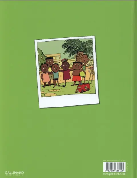 Verso de l'album Akissi Tome 6 Sans amis
