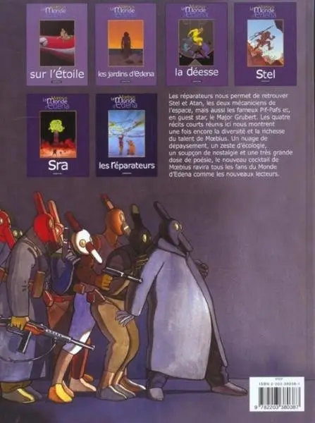 Verso de l'album Le Monde d'Edena Tome 6 Les réparateurs
