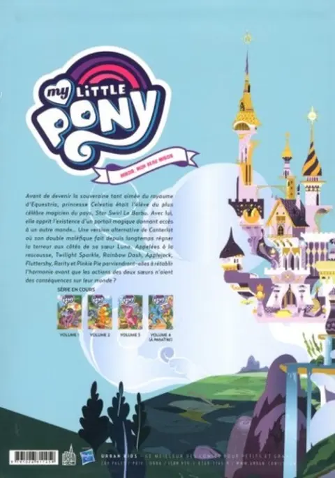 Verso de l'album My little Pony Volume 3 Miroir, mon beau miroir