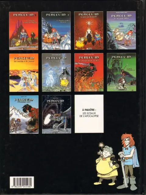 Verso de l'album Percevan Tome 10 Le Maître des Etoiles