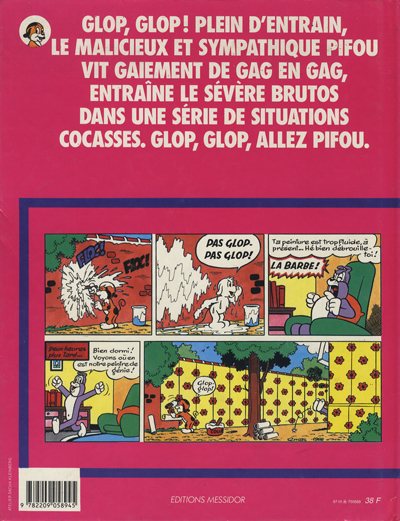 Verso de l'album Pifou Tome 2 Histoires de rire