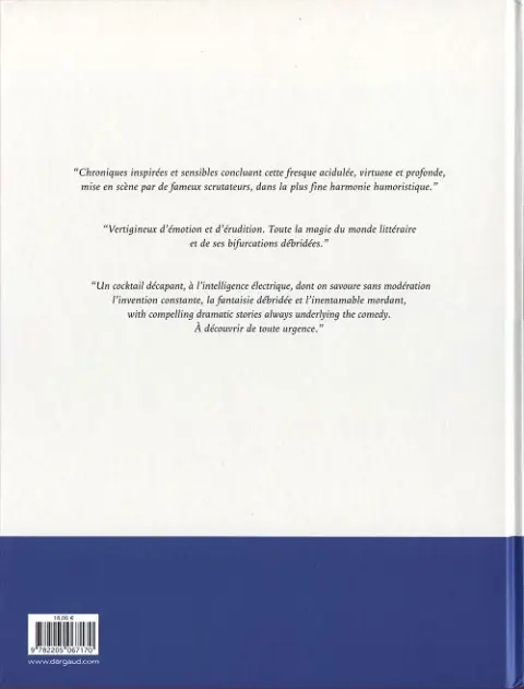 Verso de l'album Les Plumes Volume 2