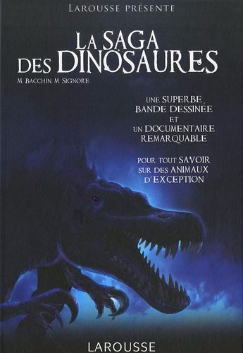 Couverture de l'album La saga des dinosaures