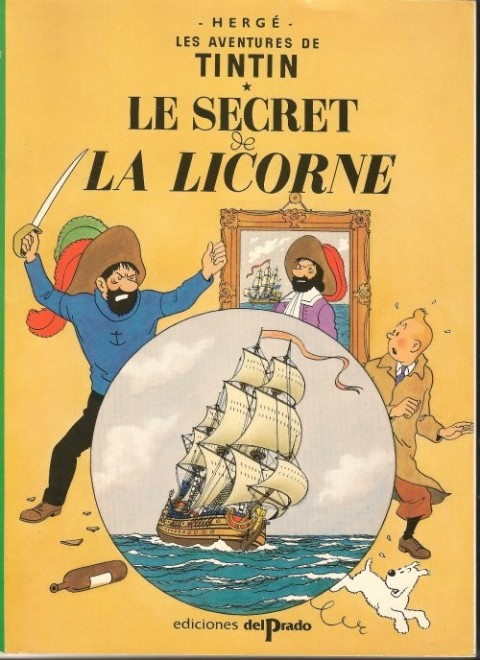 Couverture de l'album Tintin Tome 6 Le secret de la Licorne