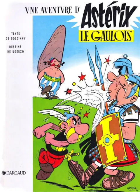 Couverture de l'album Astérix Tome 1 Astérix le gaulois