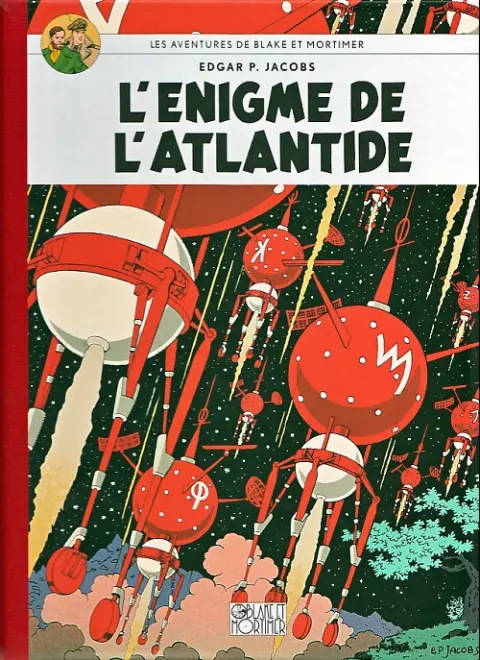 Couverture de l'album Blake et Mortimer Tome 7 L'énigme de l'Atlantide
