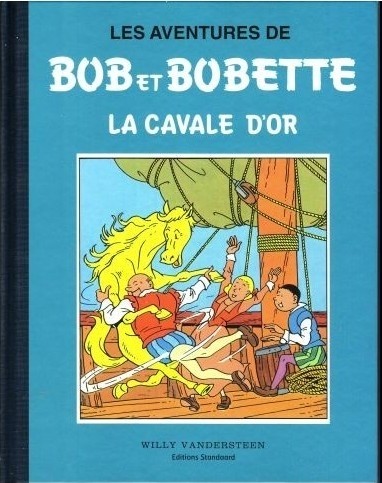 Couverture de l'album Bob et Bobette Tome 8 La cavale d'or