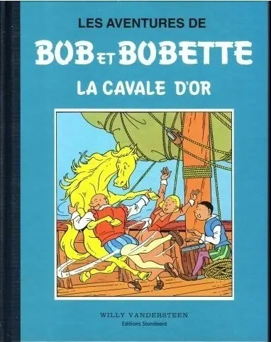 Couverture de l'album Bob et Bobette Tome 8 La cavale d'or