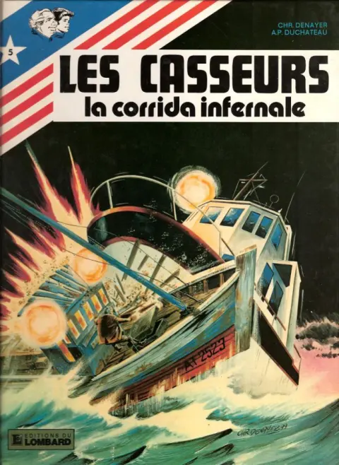 Couverture de l'album Les Casseurs Tome 5 La corrida infernale