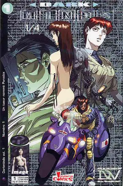 Couverture de l'album DarkMinds Tome 1 Un tueur nommé Paradox