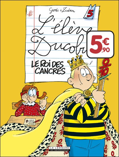 Couverture de l'album L'Élève Ducobu Tome 5 Le roi des cancres